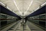 Edel -     U-Bahnhof Hasenbergl an der U2-Nord: diese Hochhaussiedlung galt lange als das Arme-Leute-Viertel von München.