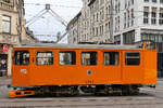 Arbeitswagen der MVG am 17.10.26 am Max Weber Platz auf dem Weg zur Großen 150 Jahre Feier Parade der Münchener Straßenbahn.