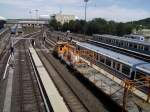 Service Zug der U-Bahn Mnchen am 11.08.11