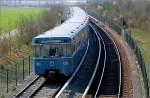 Überland-U-Bahnstrecke -    U-Bahn Garching: Seit 28.10.1995 fährt die U-Bahn München über die Stadtgrenzen hinaus zur Nachbarkommune Garching.