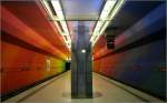 Farbenfroh -     Candidplatz U1-Süd: sicherlich einer der schönsten Untergrundbahnhöfe Münchens.