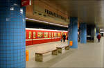 Frankenstraße,U1/11 (1974) -     Hier endete ab 1974 für ein Jahr die U-Bahn von Langwasser her kommend.