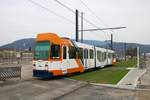 RNV Düwag M8C (modernisiert) Wagen 3251 am 15.12.18 in Heidelberg Hauptbahnhof Südseite (neue Strecke)