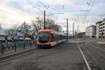 RNV Bombardier Variobahn 4125 (RNV6) am 21.12.19 in Heidelberg