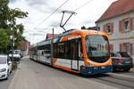 RNV Bombardier Variobahn Wagen 2215 am 29.08.20 in Ellerstadt