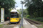 Berlin BVG SL 61 (GT6N-U 1516) Friedrichshagen, Altes Wasserwerk am 23.