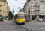 Berlin BVG SL 37 (KT4D 6118 + KT4D) Niederschöneweide, Brückenstraße / Schnellerstraße / Michael-Brückner-Straße / Cajamarcaplatz am 24. juli 2017.