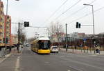 Berlin BVG SL M10 (GT6-12ZRK 4013) Bernauer Straße / Ackerstraße / Gedenkstätte Berliner Mauer am  26.