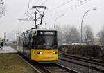 Berlin BVG SL 16 (GT6N-U 1569) Alt-Hohenschönhausen / Lichtenberg, Landsberger Alle / Genslerstraße am 28.