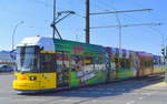 Berliner Straßenbahn Typ GTZO 99 (ex GT6Z) mit der BVG-Nr.