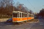 Berlin 219 111 + 219 112, Landsberger Allee, 18.02.1994.