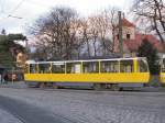 Auch schon wieder Vergangenheit: TATRA T6 in Alt-Schmckwitz, Herbst 2005