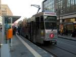 Berlin, Alexanderplatz: Party-Bahn als Betriebsfahrt ausgewiesen? Na, das lsst ja tief blicken...