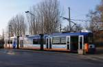 BERLIN, 31.03.2009, MetroTram M17 nach Falkenberg am Bahnhof Schöneweide  