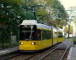 GT&N 1002 auf der Linie 62 bei der Haltestelle Mahlsdorf-Sd am 12.10.2011