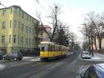 be Berlin - der nicht immer nur beliebte Spruch (viele verbinden ihn mit dem vorherigen rot-roten Senat) prangt nach und nach auch auf den Berliner Straenbahnen.