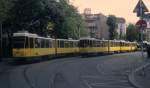 Berlin BVG SL M4 / SL M5 (KT4D) Mitte, Große Präsidentenstraße im Juli 2005.