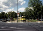 Berlin BVG SL 23 (KT4D) Wedding, Louise-Schroeder-Platz im August 1996.