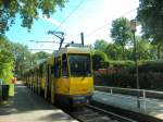 Berlin BVG SL 62 (KT4D 6092) Köpenick, Wendenschloß (Endstelle) / Wendenschloßstraße / Niebergallstraße am 24.