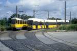 Berlin BVG SL M4 (KT4D(t)) / SL M17 (GT6-99ZR 2033) Hohenschnhausen, Falkenberg am 16.