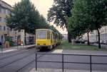 Berlin BVG SL 63 (T6A2 5209) Sterndamm im Juli 2005.