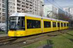 BVG Wagen 8009, Bombardier-FLEXITY Berlin  ERL / F8E, 18.12.2013, Otto-Braun-Strasse