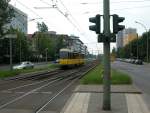 Berlin BVG SL 21 (KT4D) Möllendorffstrasse / Herzbergstrasse am 26.