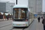 Bombardier Flexity Berlin (8006) auf der Linie M4 nach Falkenberg am 16.11.2014.