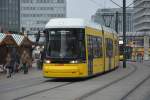 Bombardier Flexity Berlin (9005) auf der Linie M4 am 16.11.2014.