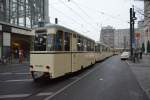 Rekozug als Sonderfahrt am 11.11.2014 am Alexanderplatz Berlin.