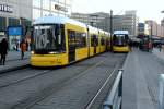 Berlin BVG SL M5 (Bombardier-GT8-ZRL 9006) Alexanderplatz am 28.