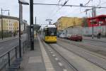 Berlin BVG SL M1 (Adtranz GT6-97 1088) Pankow, Berliner Strasse (Hst.