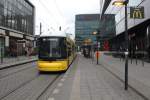 Berlin BVG SL M4 (Bombardier GT8-11ZRL 9025) Gontardstraße (Hst.