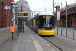 Berlin BVG SL M5 (Bombardier GT8-11ERL 8009) Henriette-Herz-Platz (Hst.