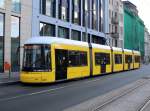 Berlin BVG SL M5 (Bombardier GT6-12ZRK 4015) Mitte, Invalidenstrasse / Schwarzer Weg (Hst.