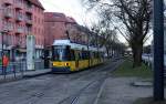 Berlin BVG SL M10 (Adtranz GT6-ZR 2006) Prenzlauer Berg, Danziger Strasse (Hst.