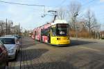 Berlin BVG SL 63 (GT6N-U 1509) Köpenick, Alt-Köpenick / Freiheit am 4. März 2016.