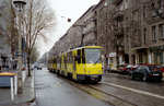 Berlin BVG SL 13 (KT4D + KT4D) Prenzlauer Berg, Pappelallee im April 1995.