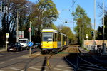 Berlin BVG SL 61 (KT4D 6134 + KT4D) Friedrichshagen, Fürstenwalder Damm / Bölschestraße am 22.