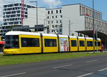 Bombardier Flexity '8001' der BVG, hier bei meinem Besuch in Berlin im Juli 2016.