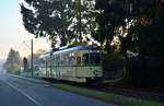 Der GT6 Tw40 passiert die Friedrichlist Straße auf den Weg nach Bochum Höntrup Kirche auf der Linie 310. Zum Fahrplanwechsel und der Stilllegung zwischen Papenholz und Bochum Unterstraße  wurden restlichen 1976 und 1977 gebauten M6S Triebwagen abgestellt. Nun verkehren hier neue Vario Triebwagen des Types 6xNfGlTwZR. Zwischen Crengeldanz und Witten Heven besteht nun Inselverkehr. Der Abschnitt Crengeldanz bis Unterstraße bleibt vorerst Betriebsstrecke.

Witten 30.11.2019