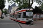 Bogestra Wagen 407 an der Haltestelle  Dahlhausen  (27.05.2012)  