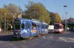 Bochum Tw 24, Bochum Zentrum, am Hbf., 28.10.1993.