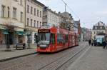 03.02.2017, Brandenburg an der Havel, Hauptstraße.