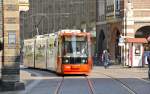 BSAG 3068 am Markt, Bremen, GT8N ADtranz (Jahrgang 1996).