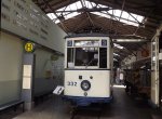 Tw 322 im Straenbahnmuseum Chemnitz den 02.06.2012.