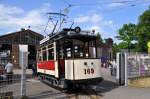 Wagen 169 im Straenbahnmuseum Chemnitz (02.06.2012)