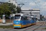 Unsterbliche Legende - Tatra T3 (Wagen #529+530) auf der Linie 5 in Chemnitz. (15.7.2015)