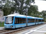 Variobahn #603 der CVAG auf der Linie 1 in Chemnitz.