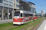 Tatra 519 und 509 am 15.05.15 an der Zentralhaltestelle/Chemnitz